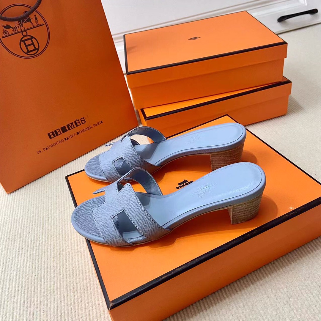 에르메스 올수공 오아시스 슬리퍼 샌들 앱송 40